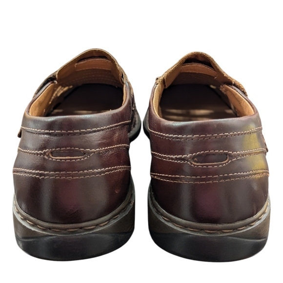 JOSEF SEIBEL | NWOT MEN'S LEATHER SHOES SANDALS |  MARONE | EU 46  US 12 - 12.5 - Picture 14 of 16